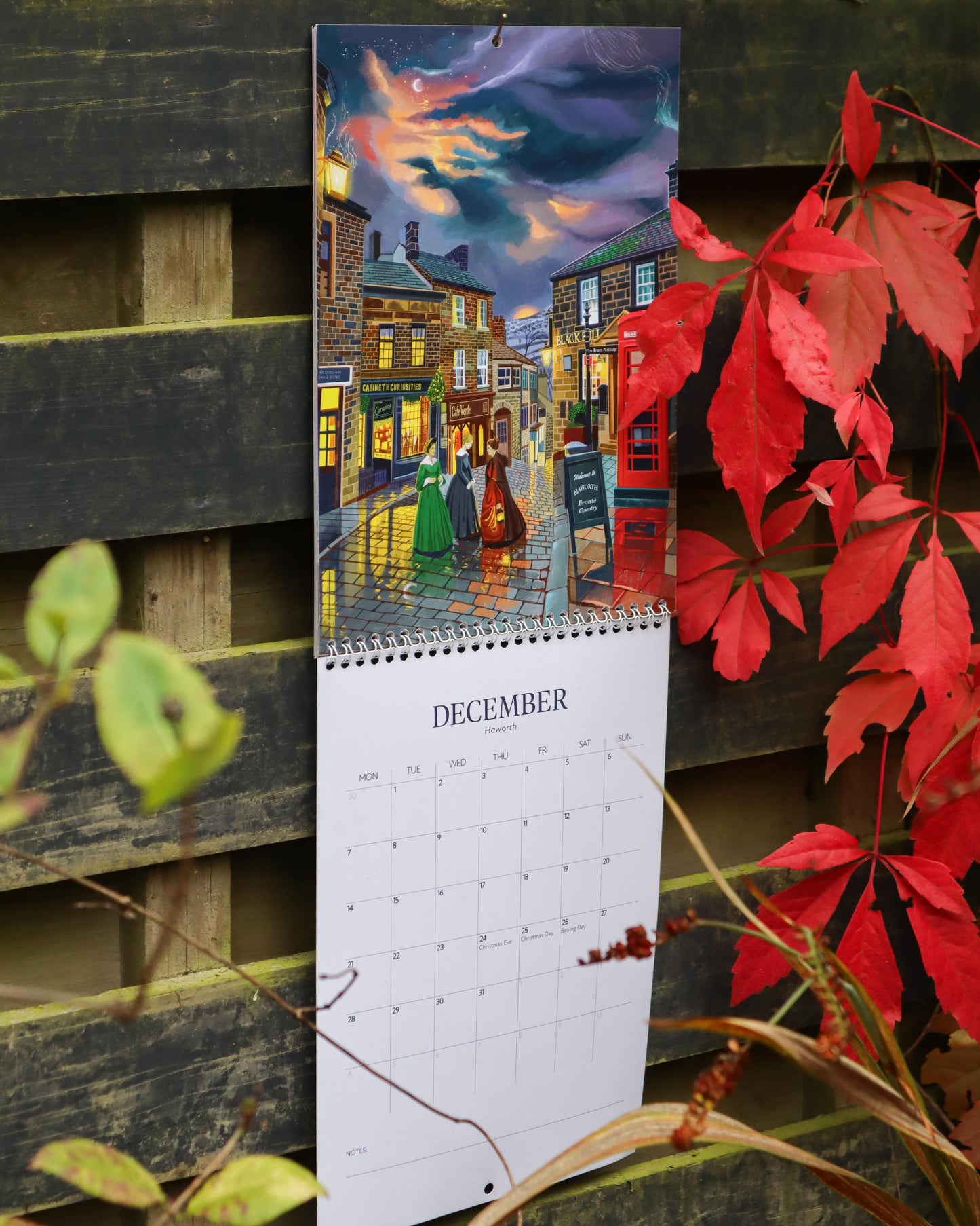 Yorkshire 2026 Illustrated Travel Calendar (Pre-Order)