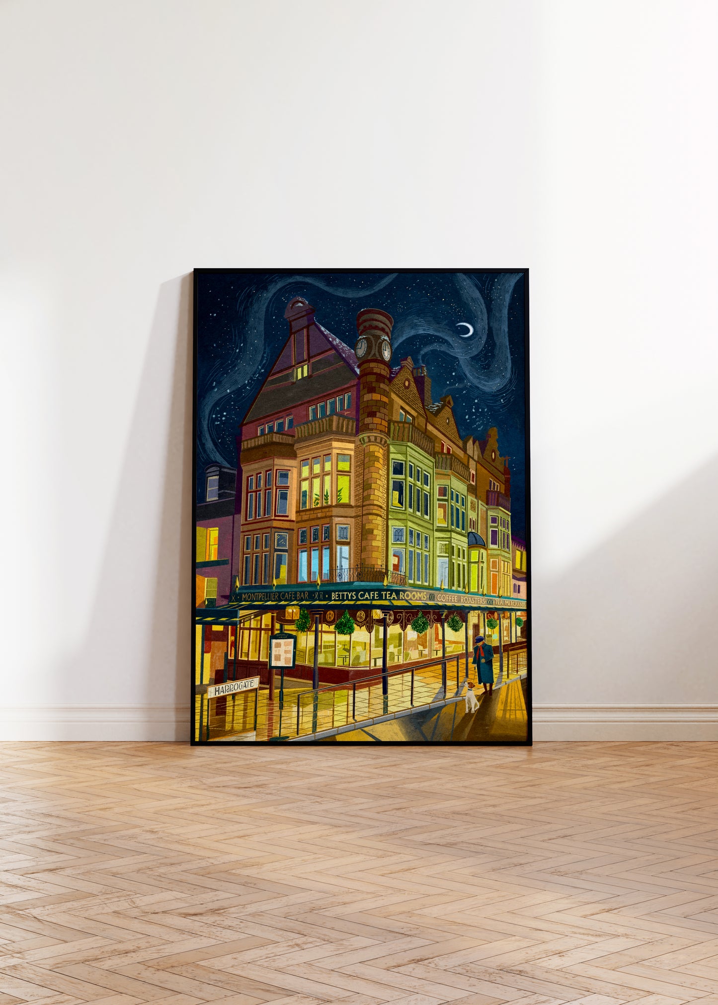 Harrogate, Bettys Café Tea Rooms, North Yorkshire, Artwork Print