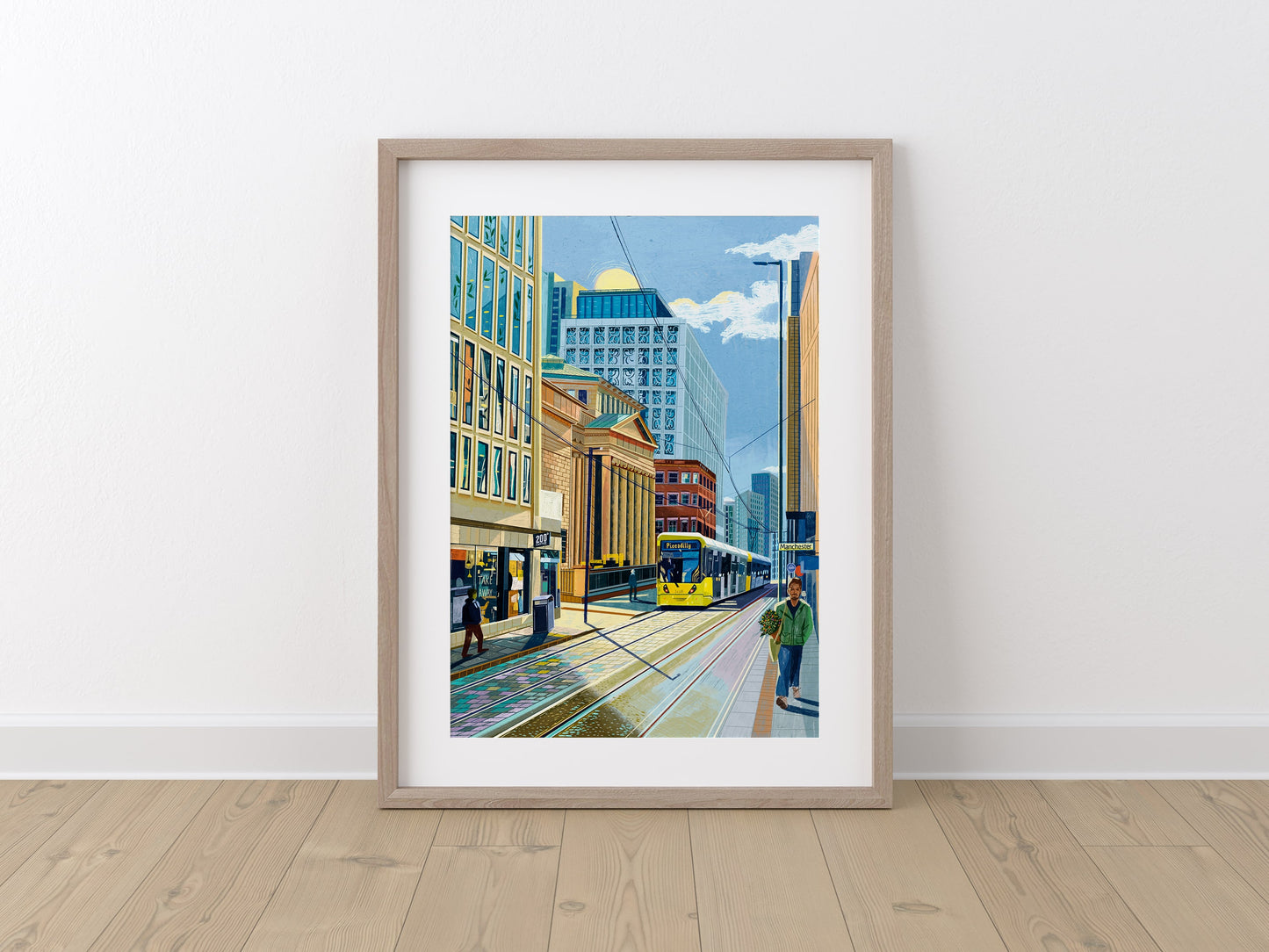 Manchester Art Gallery, Mosley Street, Artwork Print