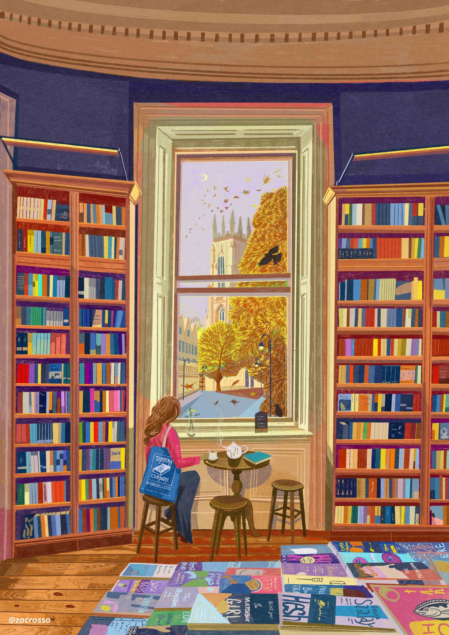 York, Topping & Company Booksellers, Artwork Print