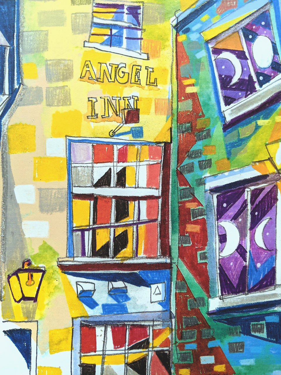 The Angel Inn, Leeds Artwork Print