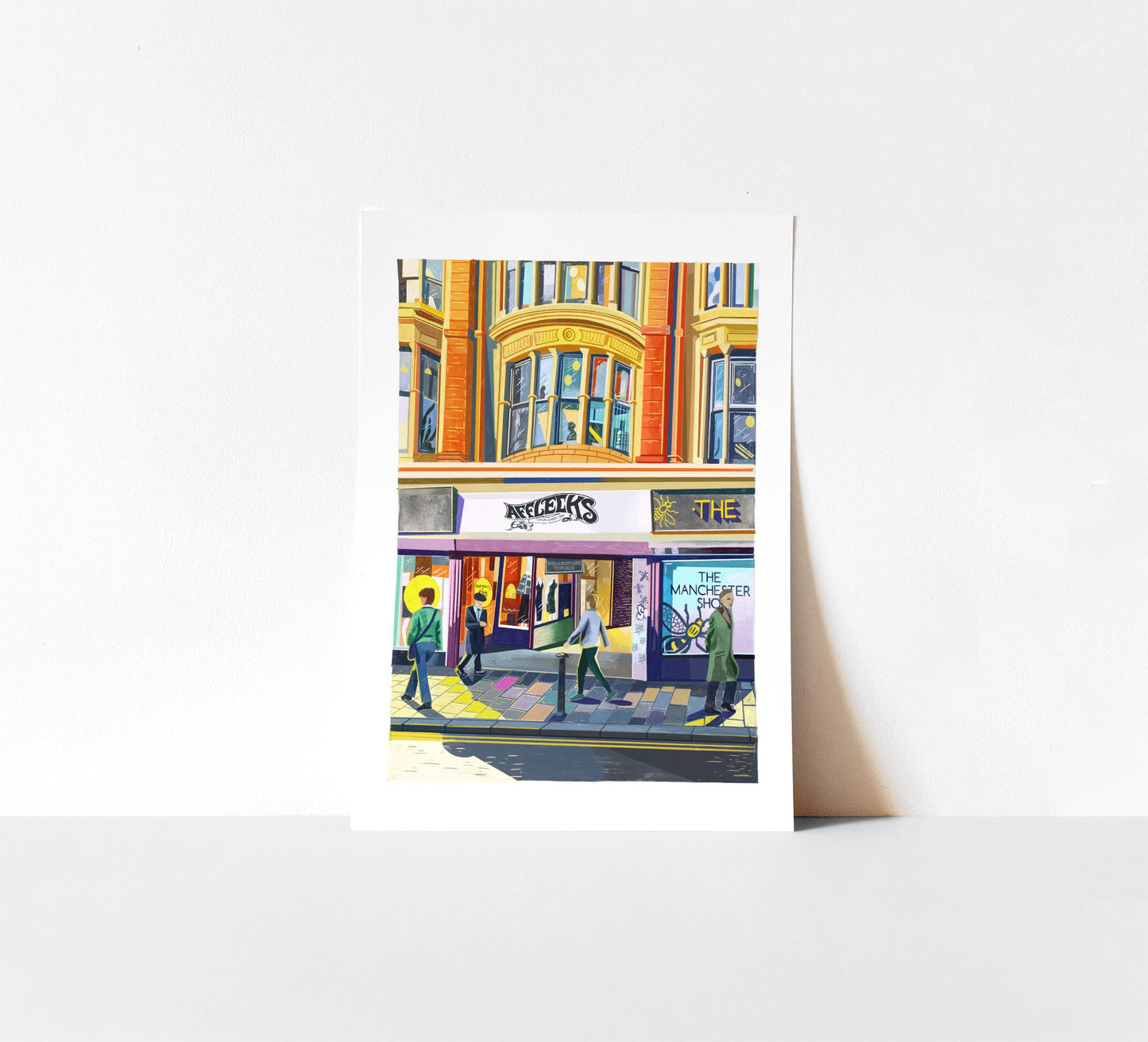 Afflecks, Manchester Art Print, Manchester Wall Art, Northern Quarter Art