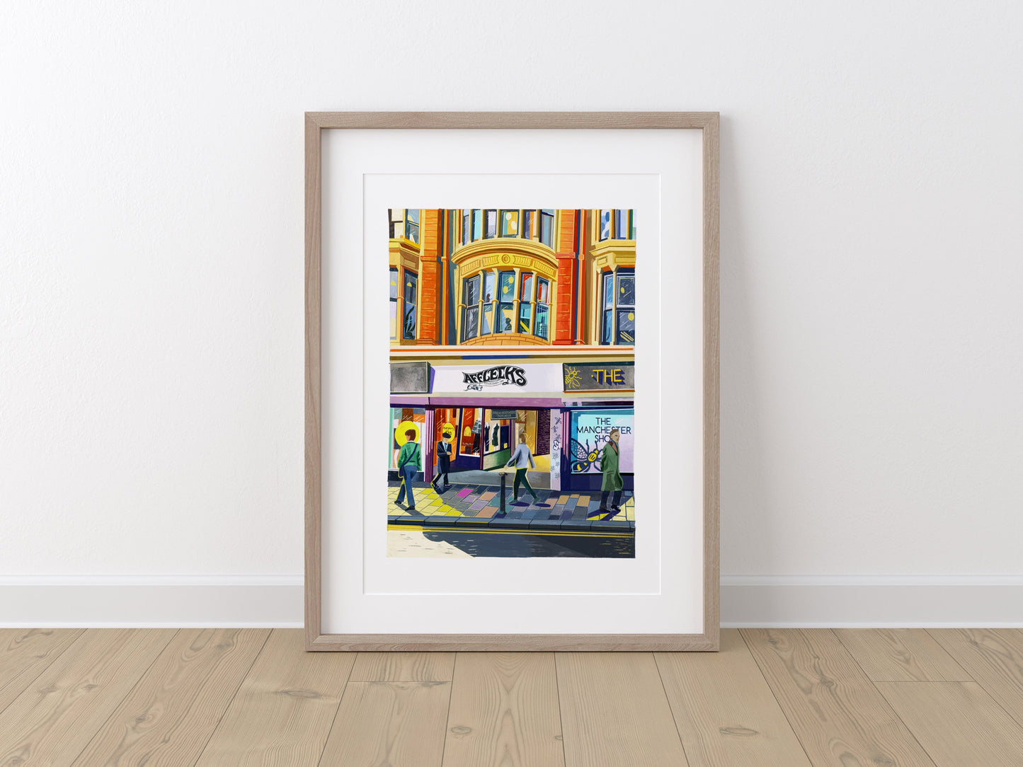 Afflecks, Manchester Art Print, Manchester Wall Art, Northern Quarter Art