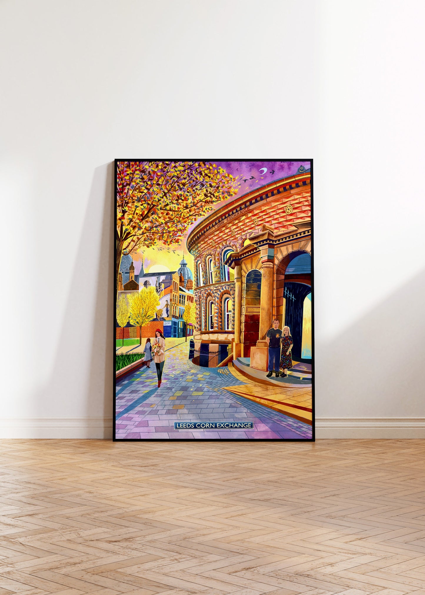 Leeds Corn Exchange, Leeds Artwork Print, Call Lane, Leeds Poster, Leeds Travel Print, Leeds Wall Art